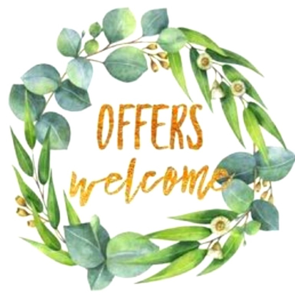 Offers welcome 🌿